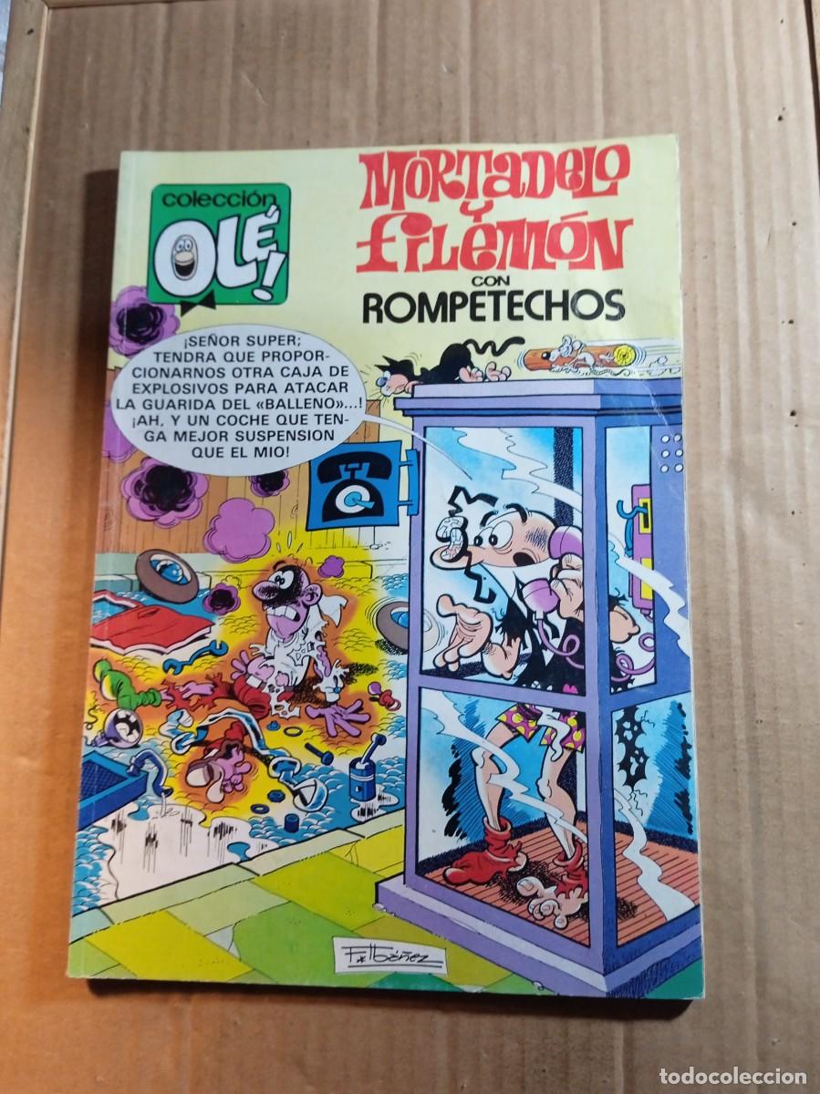 Tebeos: TEBEO DE OLE MORTADELO Y FILEMON CON ROMPETECHOS DEL A&Ntilde;O 1992 N&ordm; 229 - M. 237