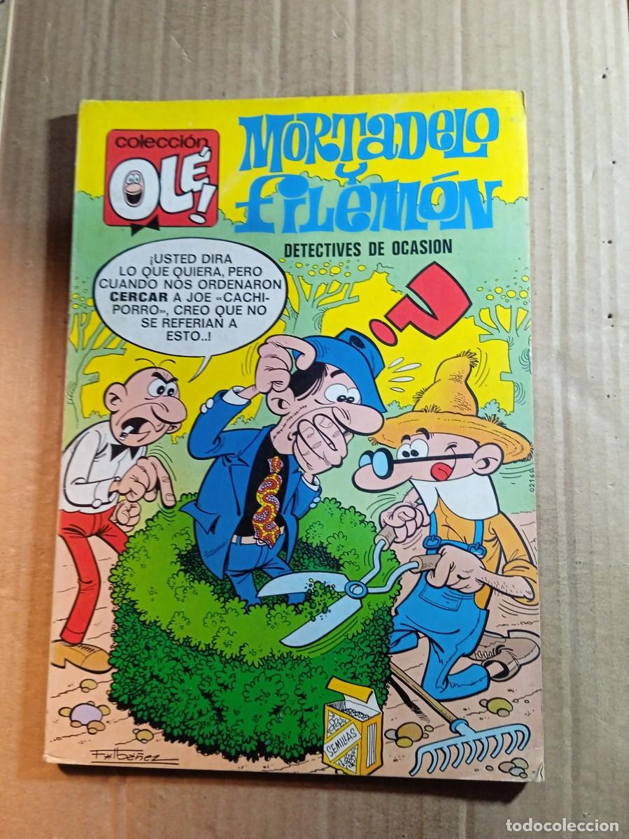 Tebeos: TEBEO DE OLE MORTADELO Y FILEMON EN DETECTIVES DE OCASION DEL A&Ntilde;O 1982 N&ordm; 11