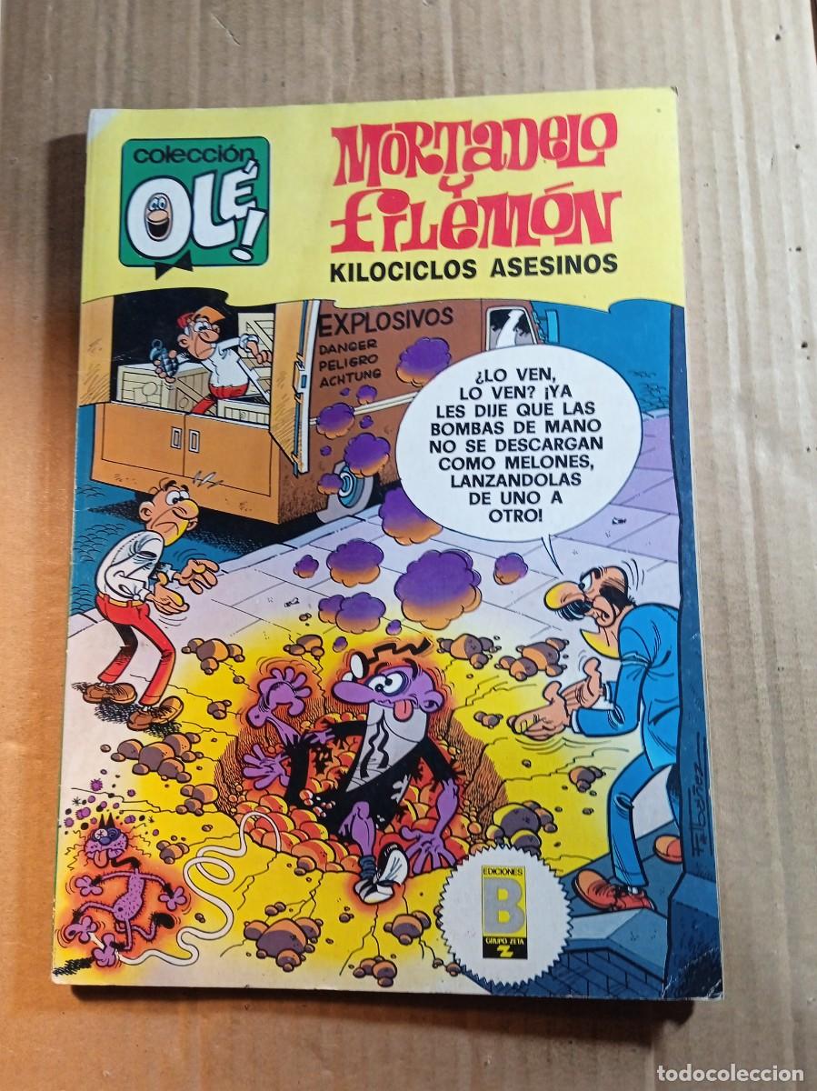 Tebeos: TEBEO DE OLE MORTADELO Y FILEMON EN KILOCICLOS ASESINOS DEL A&Ntilde;O 1989 N&ordm; 205 - M. 137