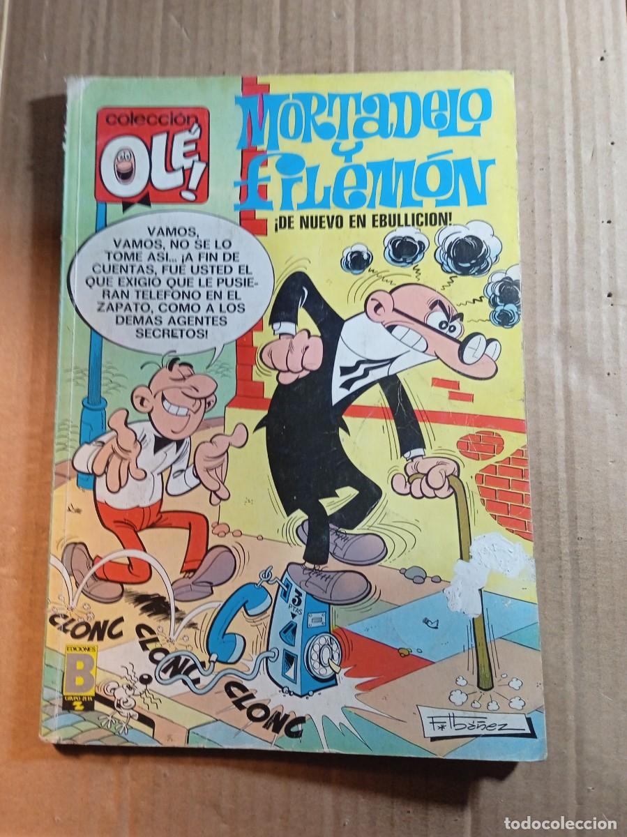 Tebeos: TEBEO DE OLE MORTADELO Y FILEMON EN DE NUEVO EN EBULLICION DEL A&Ntilde;O 1988 N&ordm; 5 - M. 74