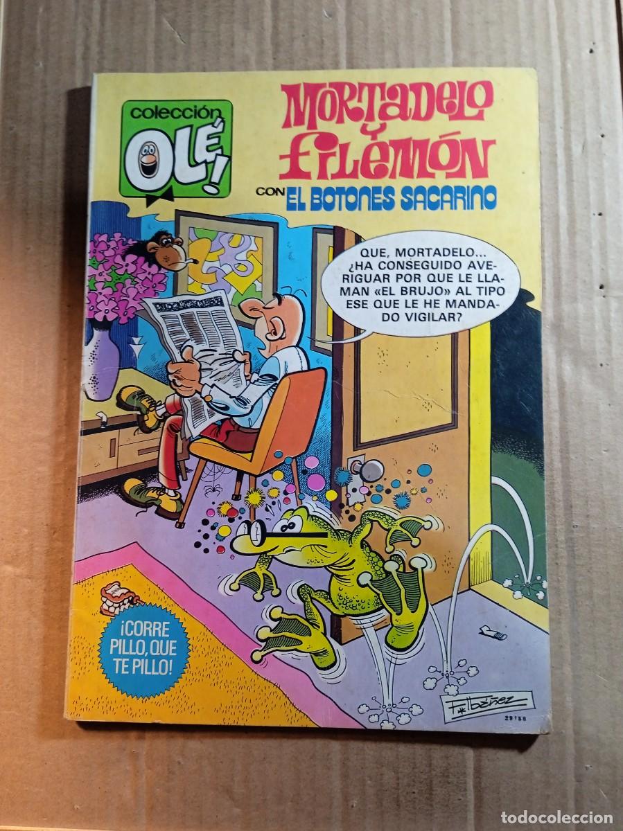 Tebeos: TEBEO DE OLE MORTADELO Y FILEMON CON EL BOTONES SACARINO EN CORRE PILLO QUE TE PILLO A&Ntilde;O 1981 N&ordm; 227