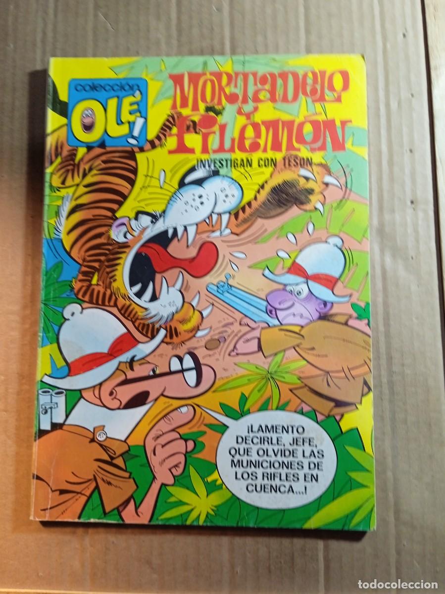 Tebeos: TEBEO DE OLE MORTADELO Y FILEMON EN INVESTIGAN CON TESON DEL A&Ntilde;O 1979 N&ordm; 64