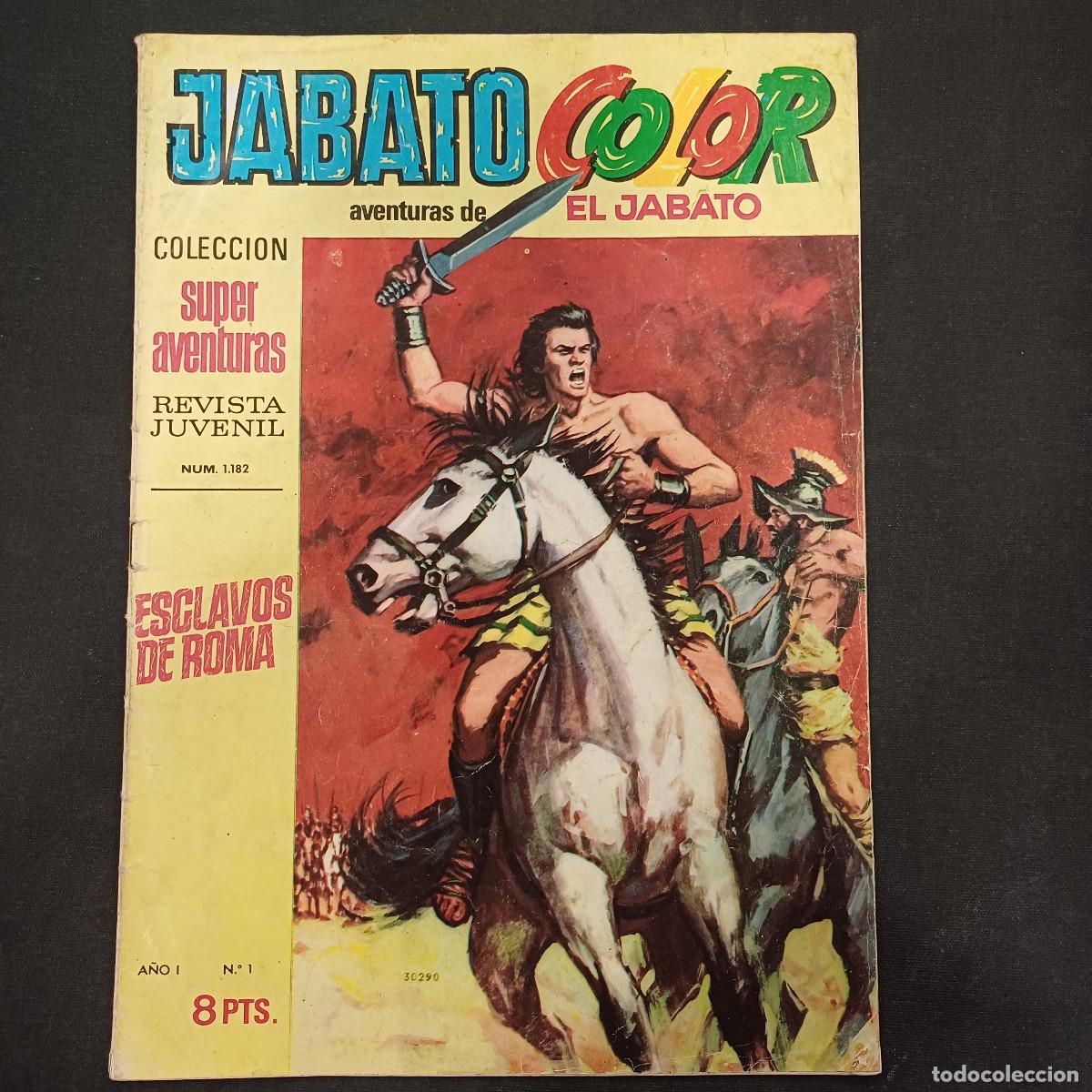Tebeos: AVENTURAS DE EL JABATO COLOR/BRUGUERA N&ordm; 1.