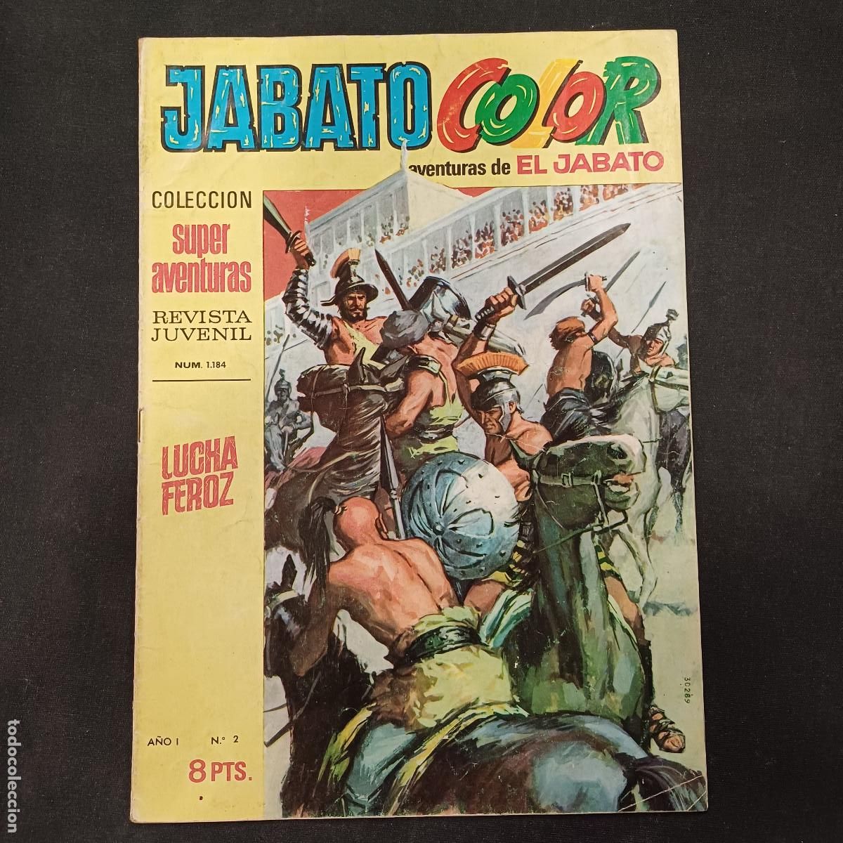 Tebeos: AVENTURAS DE EL JABATO COLOR/BRUGUERA N&ordm; 2.