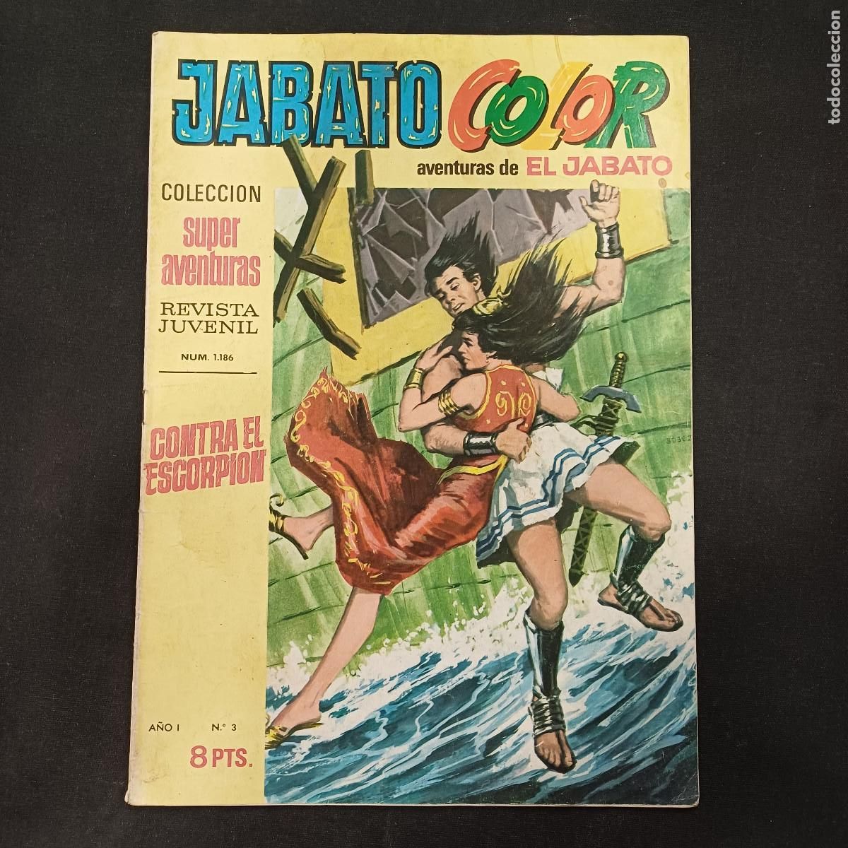 Tebeos: AVENTURAS DE EL JABATO COLOR/BRUGUERA N&ordm; 3.