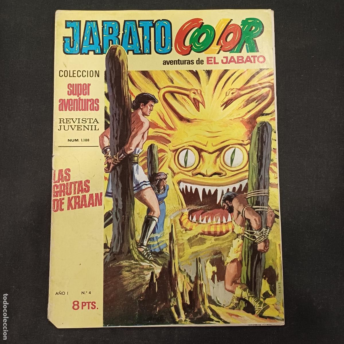 Tebeos: AVENTURAS DE EL JABATO COLOR/BRUGUERA N&ordm; 4.