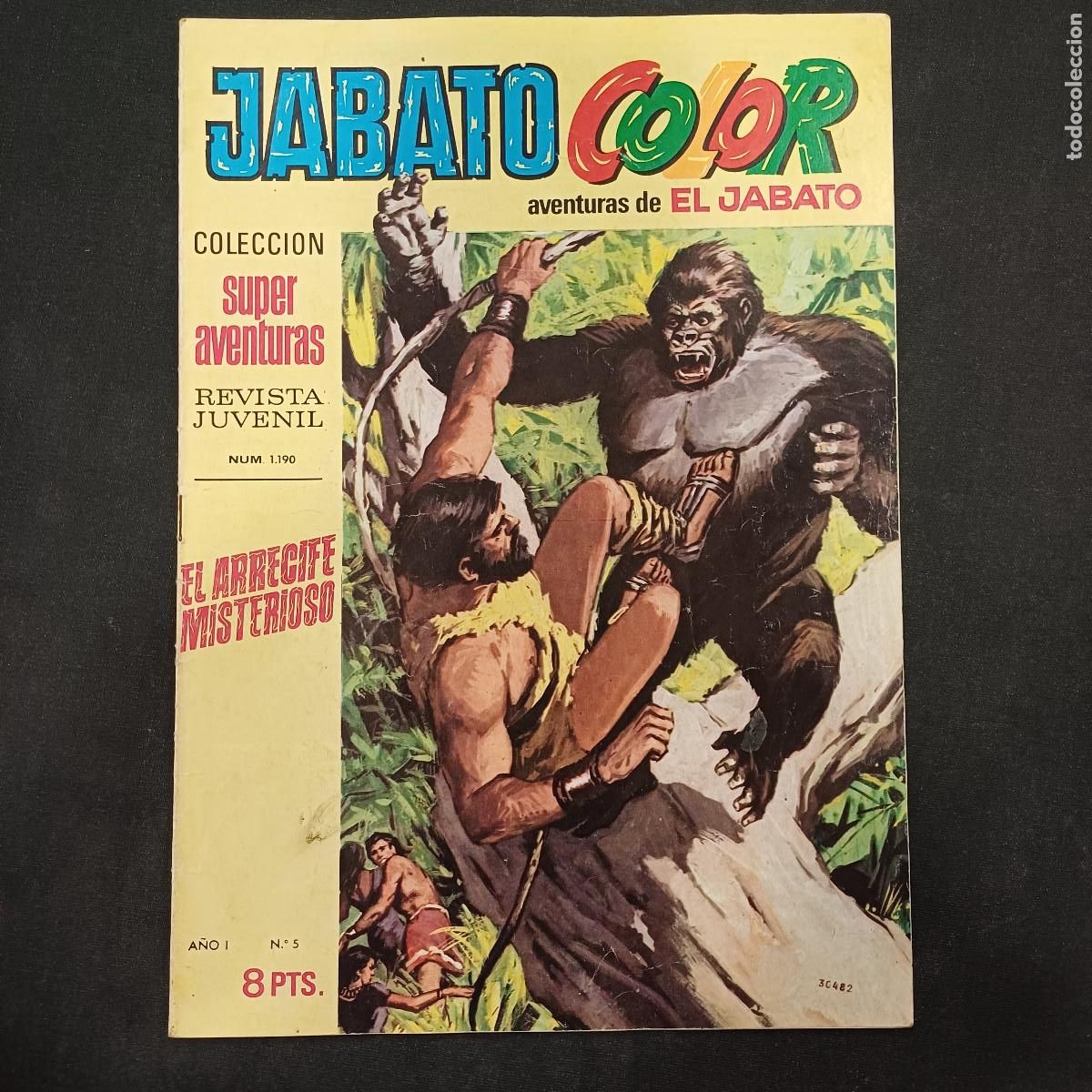 Tebeos: AVENTURAS DE EL JABATO COLOR/BRUGUERA N&ordm; 5.