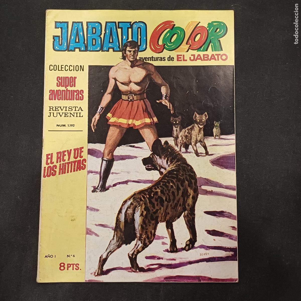 Tebeos: AVENTURAS DE EL JABATO COLOR/BRUGUERA N&ordm; 6.