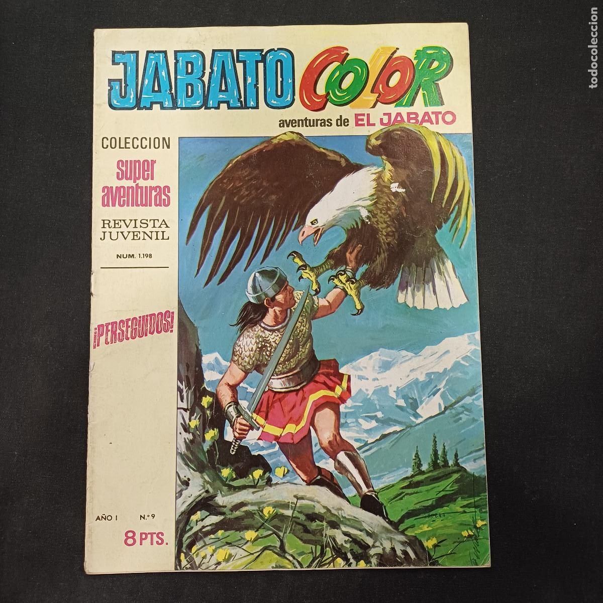 Tebeos: AVENTURAS DE EL JABATO COLOR/BRUGUERA N&ordm; 9.