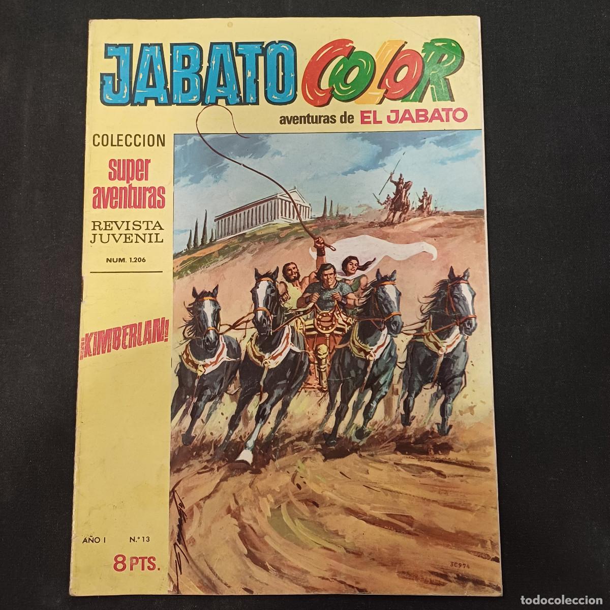 Tebeos: AVENTURAS DE EL JABATO COLOR/BRUGUERA N&ordm; 13.