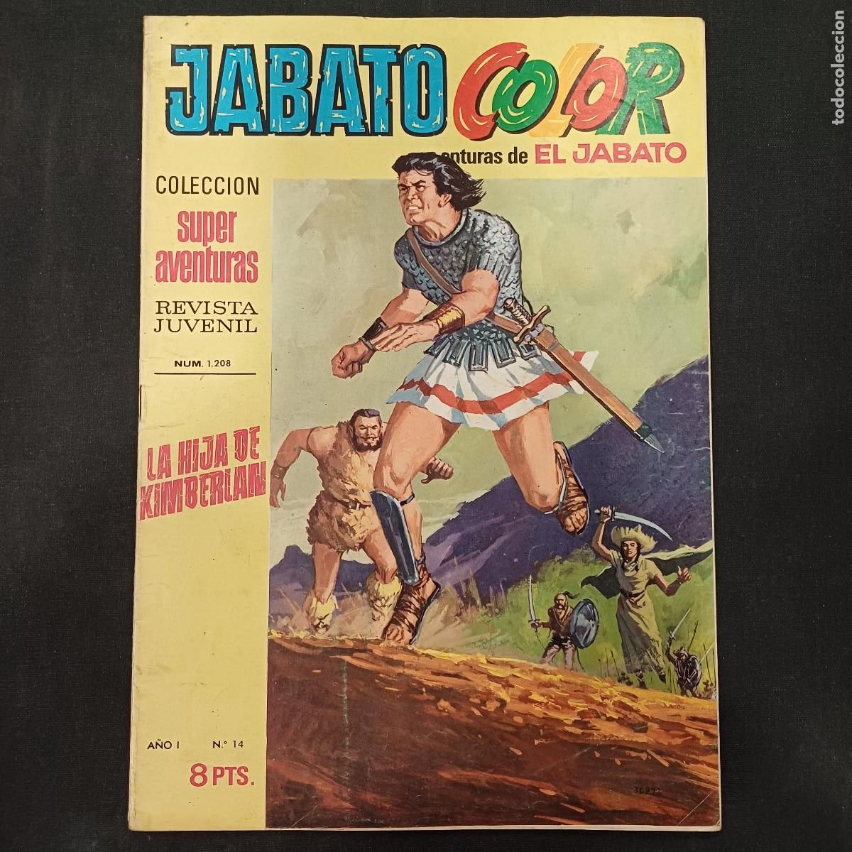 Tebeos: AVENTURAS DE EL JABATO COLOR/BRUGUERA N&ordm; 14.