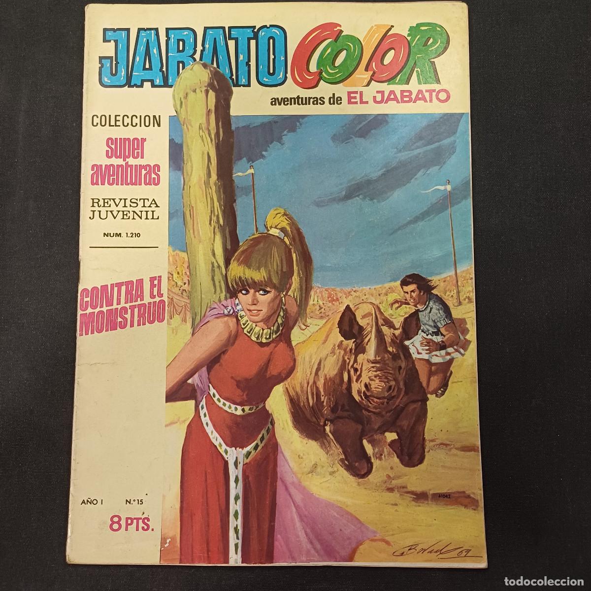 Tebeos: AVENTURAS DE EL JABATO COLOR/BRUGUERA N&ordm; 15.