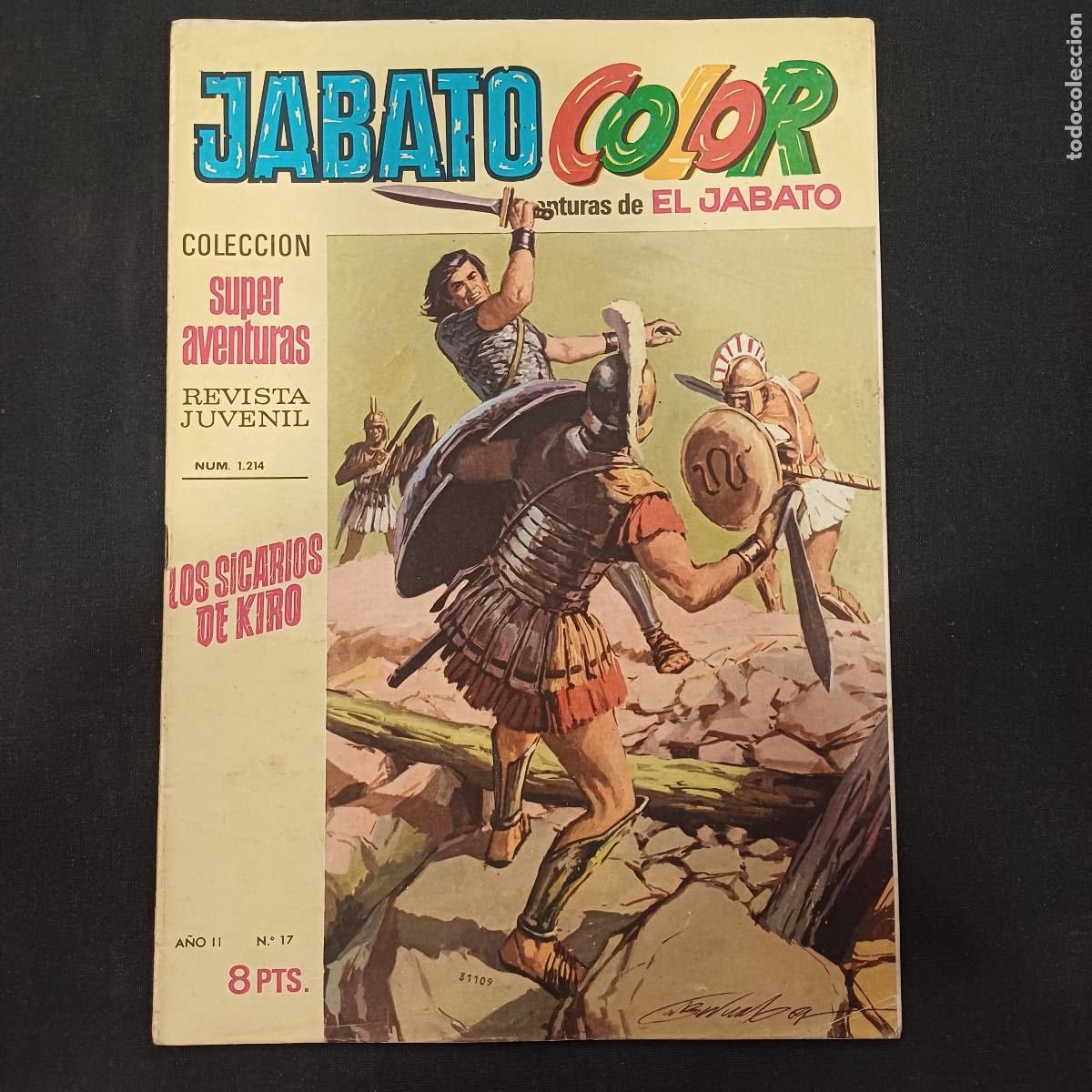 Tebeos: AVENTURAS DE EL JABATO COLOR/BRUGUERA N&ordm; 17.