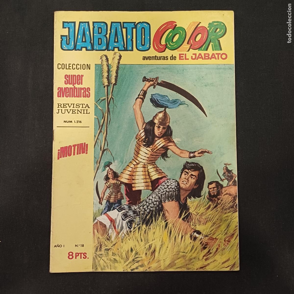Tebeos: AVENTURAS DE EL JABATO COLOR/BRUGUERA N&ordm; 18.