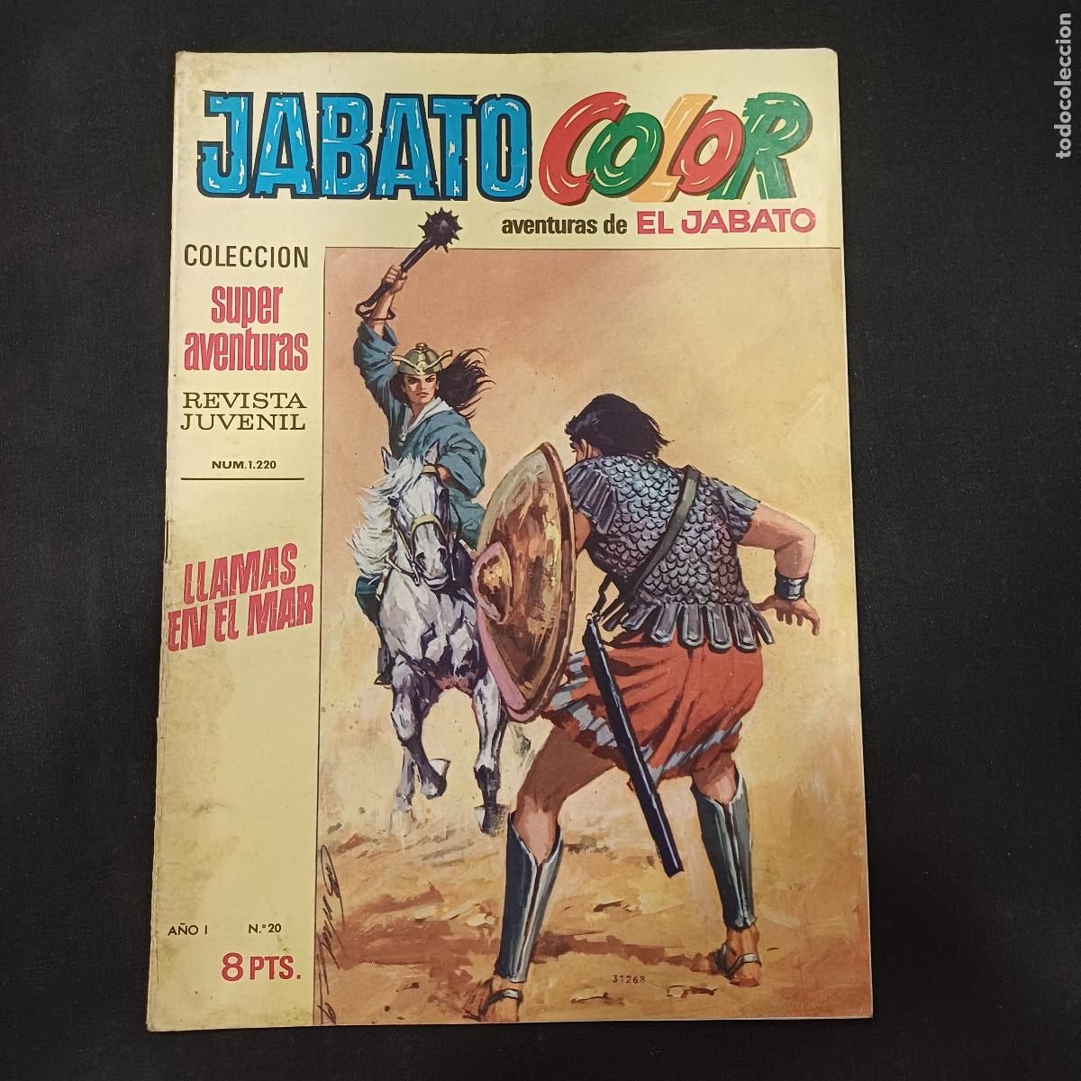Tebeos: AVENTURAS DE EL JABATO COLOR/BRUGUERA N&ordm; 20.