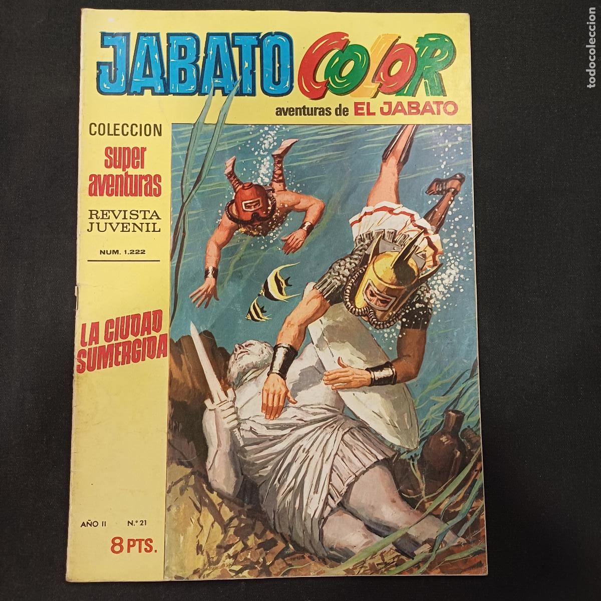Tebeos: AVENTURAS DE EL JABATO COLOR/BRUGUERA N&ordm; 21.