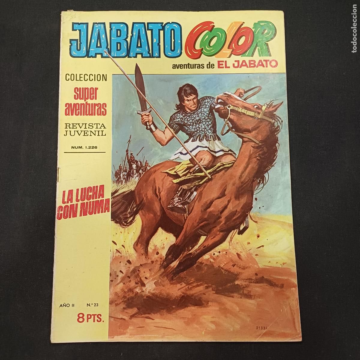 Tebeos: AVENTURAS DE EL JABATO COLOR/BRUGUERA N&ordm; 23.