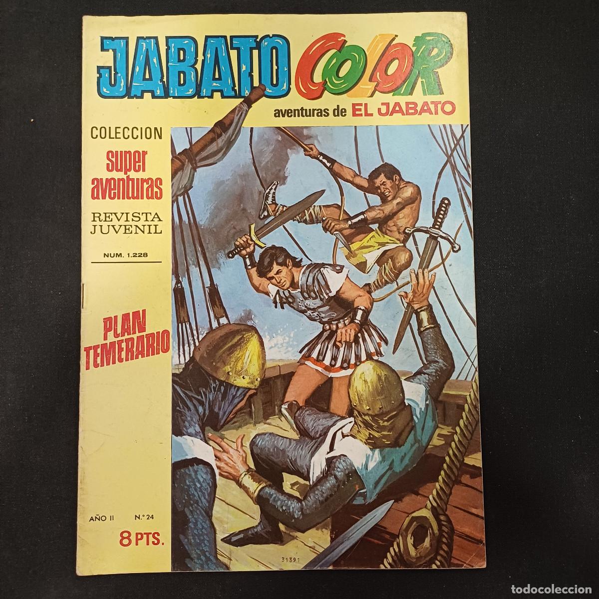 Tebeos: AVENTURAS DE EL JABATO COLOR/BRUGUERA N&ordm; 24.