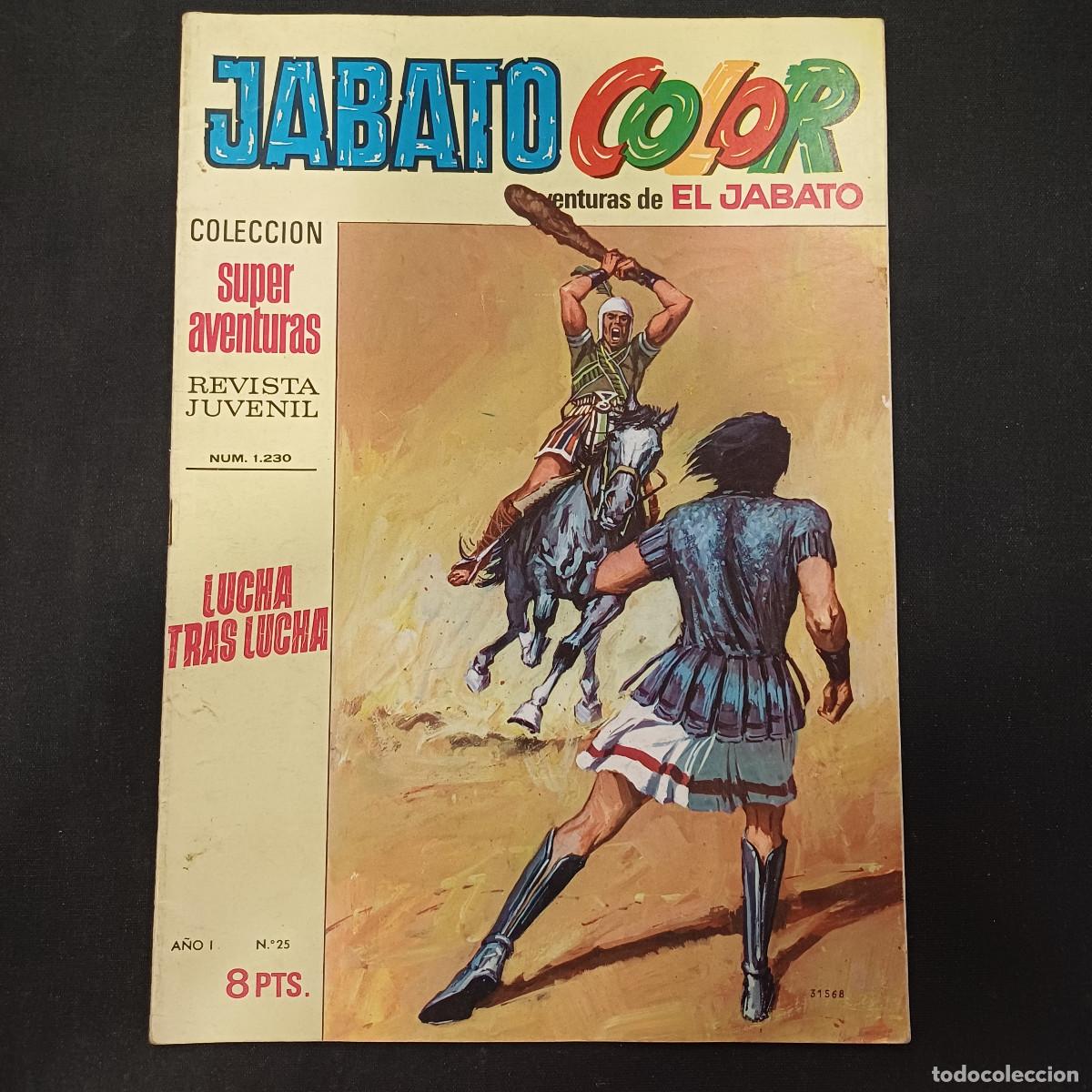 Tebeos: AVENTURAS DE EL JABATO COLOR/BRUGUERA N&ordm; 25.