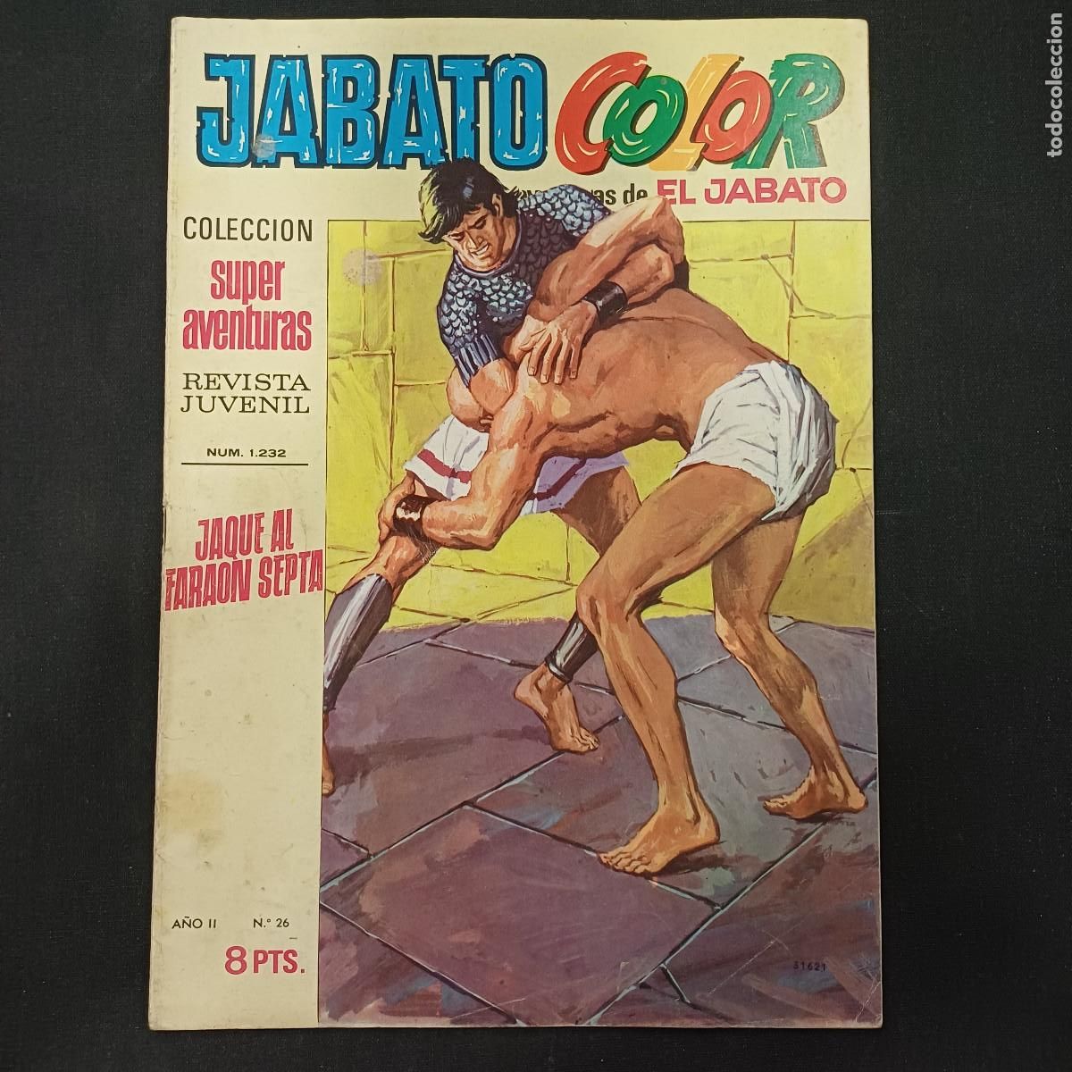 Tebeos: AVENTURAS DE EL JABATO COLOR/BRUGUERA N&ordm; 26.