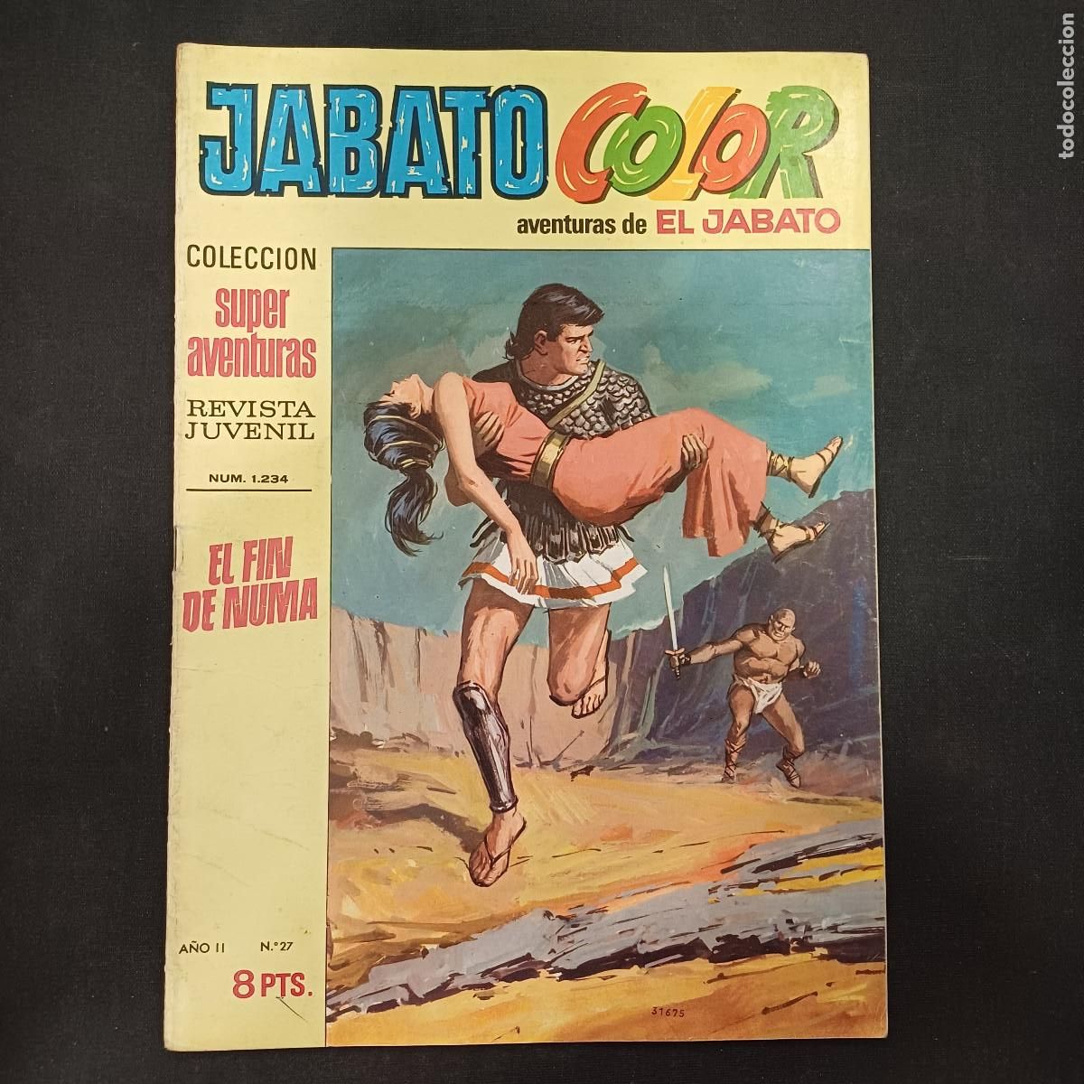 Tebeos: AVENTURAS DE EL JABATO COLOR/BRUGUERA N&ordm; 27.
