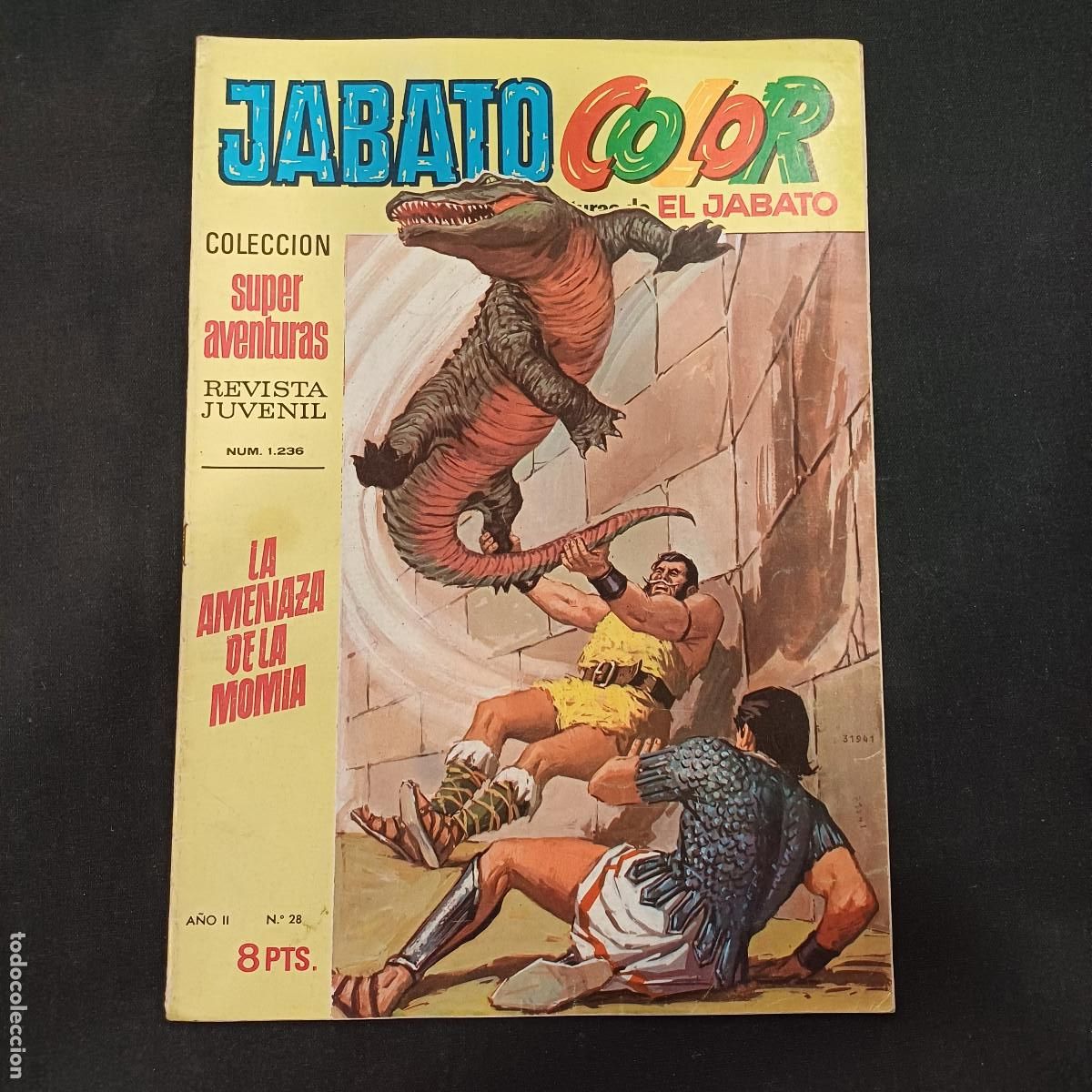 Tebeos: AVENTURAS DE EL JABATO COLOR/BRUGUERA N&ordm; 28.