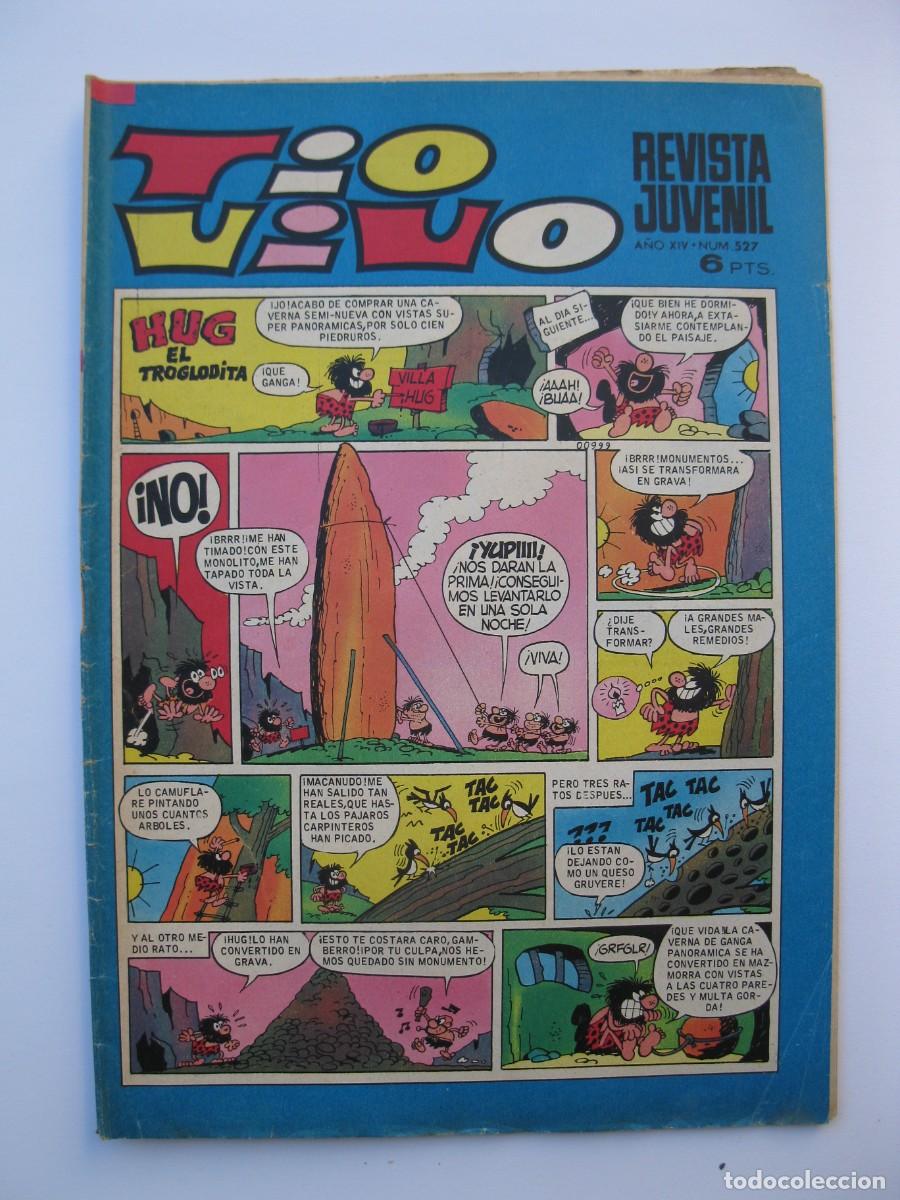 Tebeos: TIO VIVO - A&Ntilde;O XIV - N&ordm; 527 - EDITORIAL BRUGUERA - A&Ntilde;O 1971.