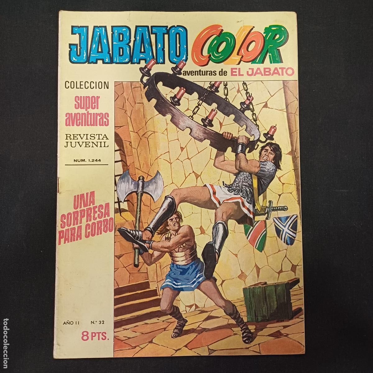 Tebeos: AVENTURAS DE EL JABATO COLOR/BRUGUERA N&ordm; 32.