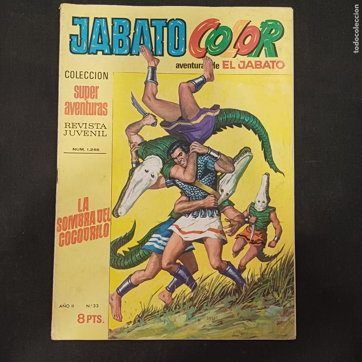 Tebeos: AVENTURAS DE EL JABATO COLOR/BRUGUERA N&ordm; 33.