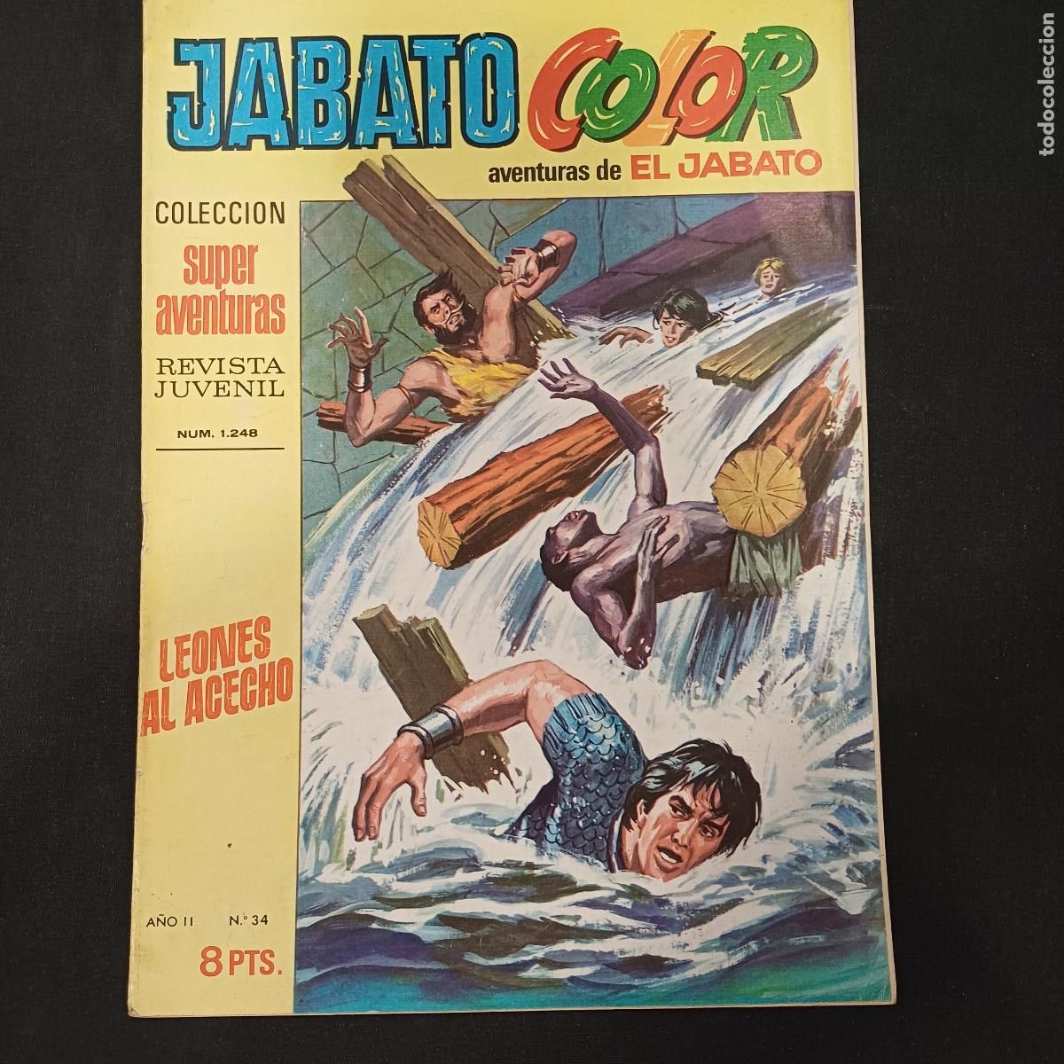 Tebeos: AVENTURAS DE EL JABATO COLOR/BRUGUERA N&ordm; 34.
