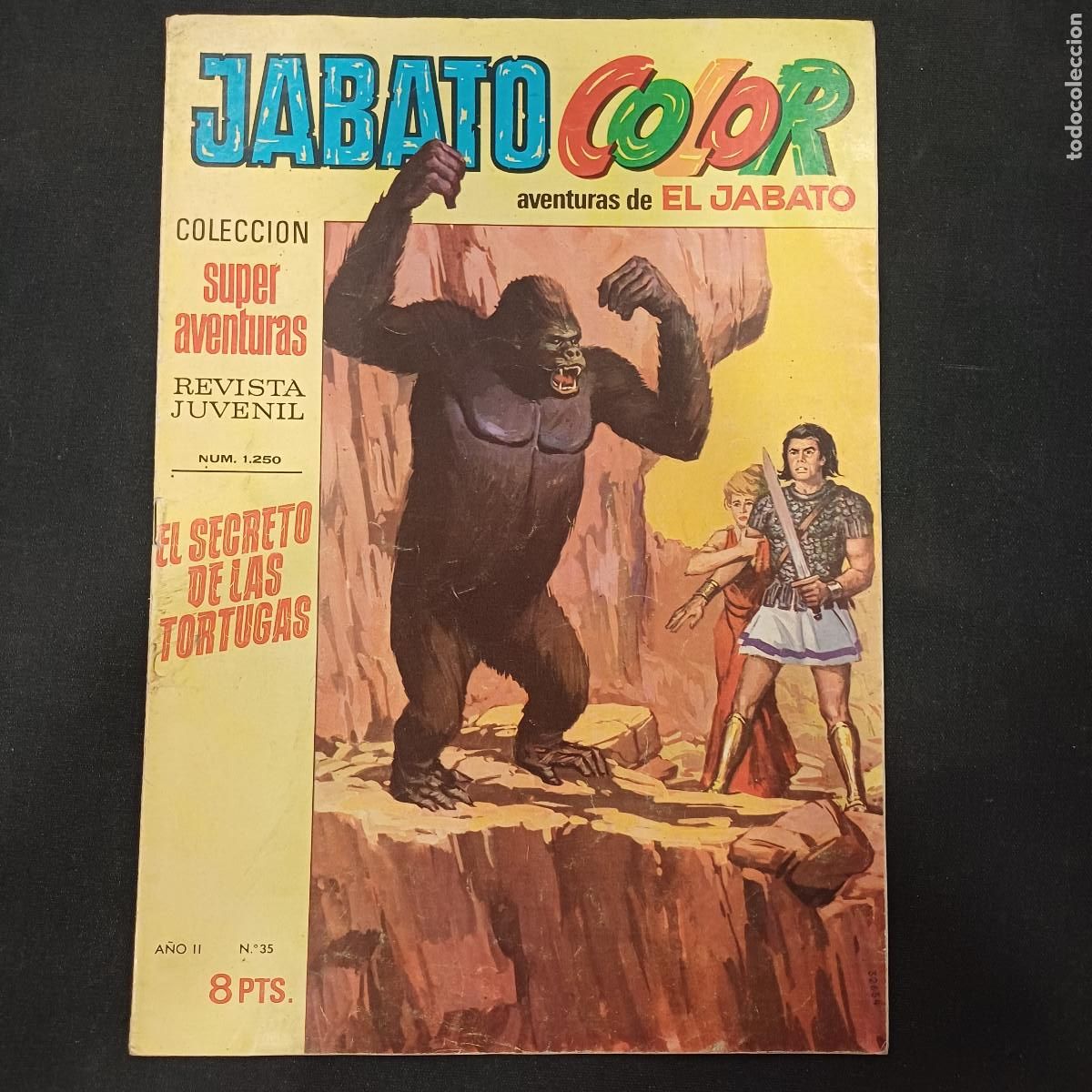 Tebeos: AVENTURAS DE EL JABATO COLOR/BRUGUERA N&ordm; 35.