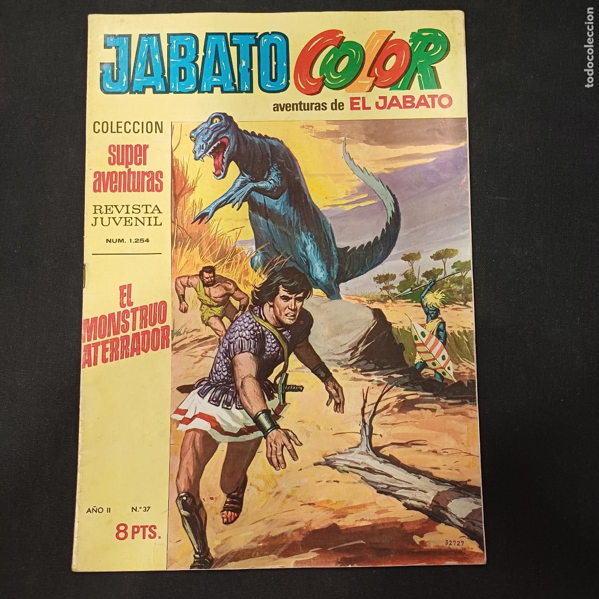 Tebeos: AVENTURAS DE EL JABATO COLOR/BRUGUERA N&ordm; 37.