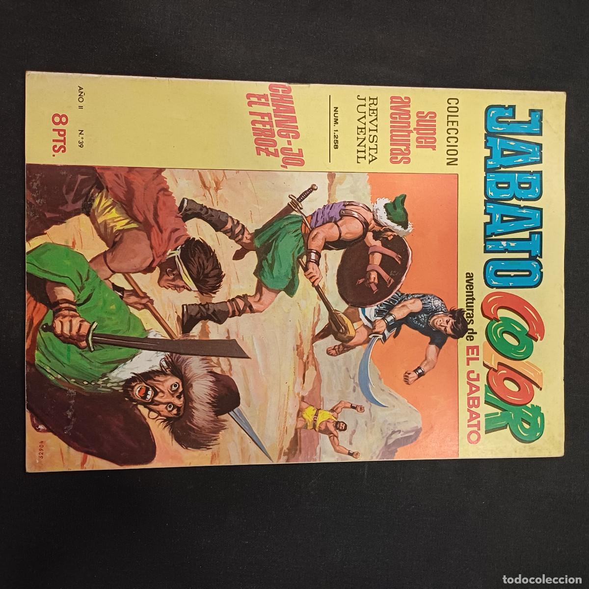 Tebeos: AVENTURAS DE EL JABATO COLOR/BRUGUERA N&ordm; 39.