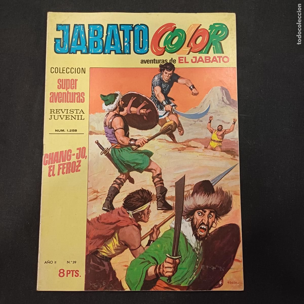 Tebeos: AVENTURAS DE EL JABATO COLOR/BRUGUERA N&ordm; 39.