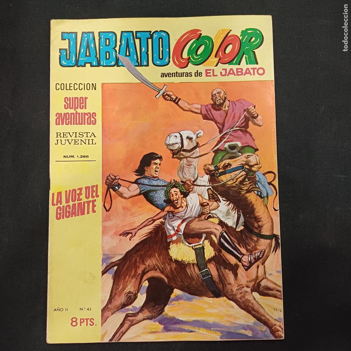 Tebeos: AVENTURAS DE EL JABATO COLOR/BRUGUERA N&ordm; 43.