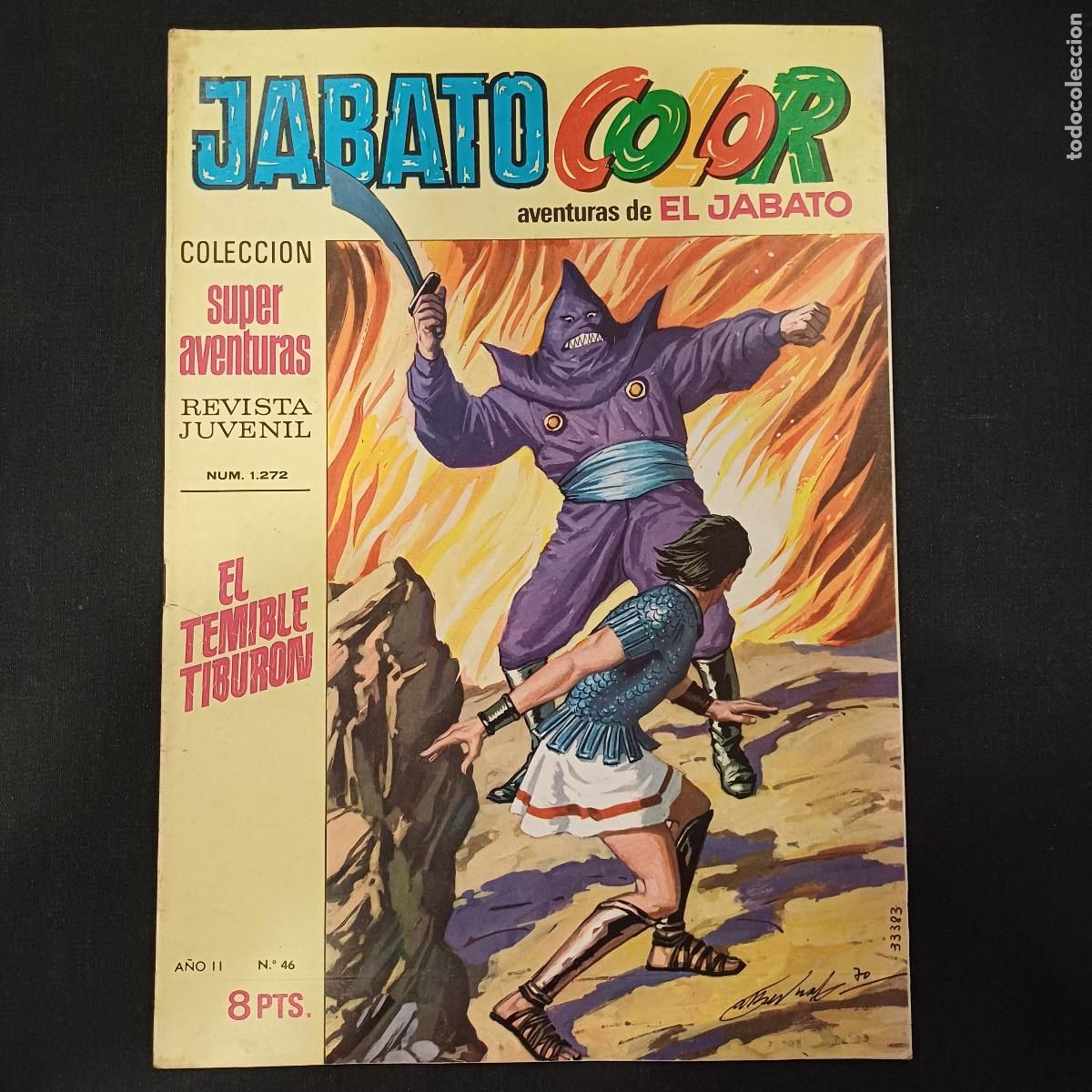Tebeos: AVENTURAS DE EL JABATO COLOR/BRUGUERA N&ordm; 46.