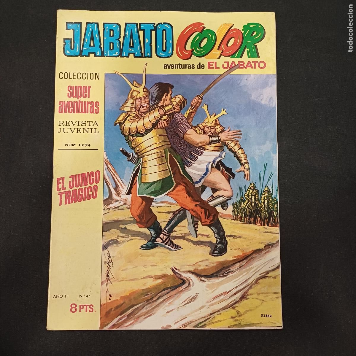 Tebeos: AVENTURAS DE EL JABATO COLOR/BRUGUERA N&ordm; 47.