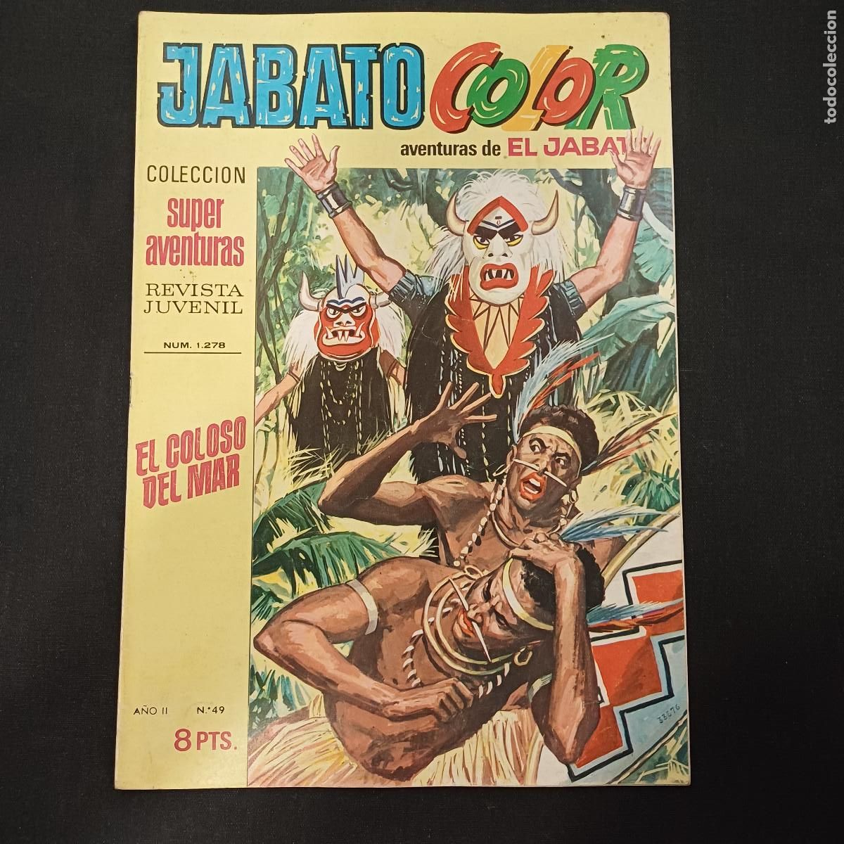 Tebeos: AVENTURAS DE EL JABATO COLOR/BRUGUERA N&ordm; 49.