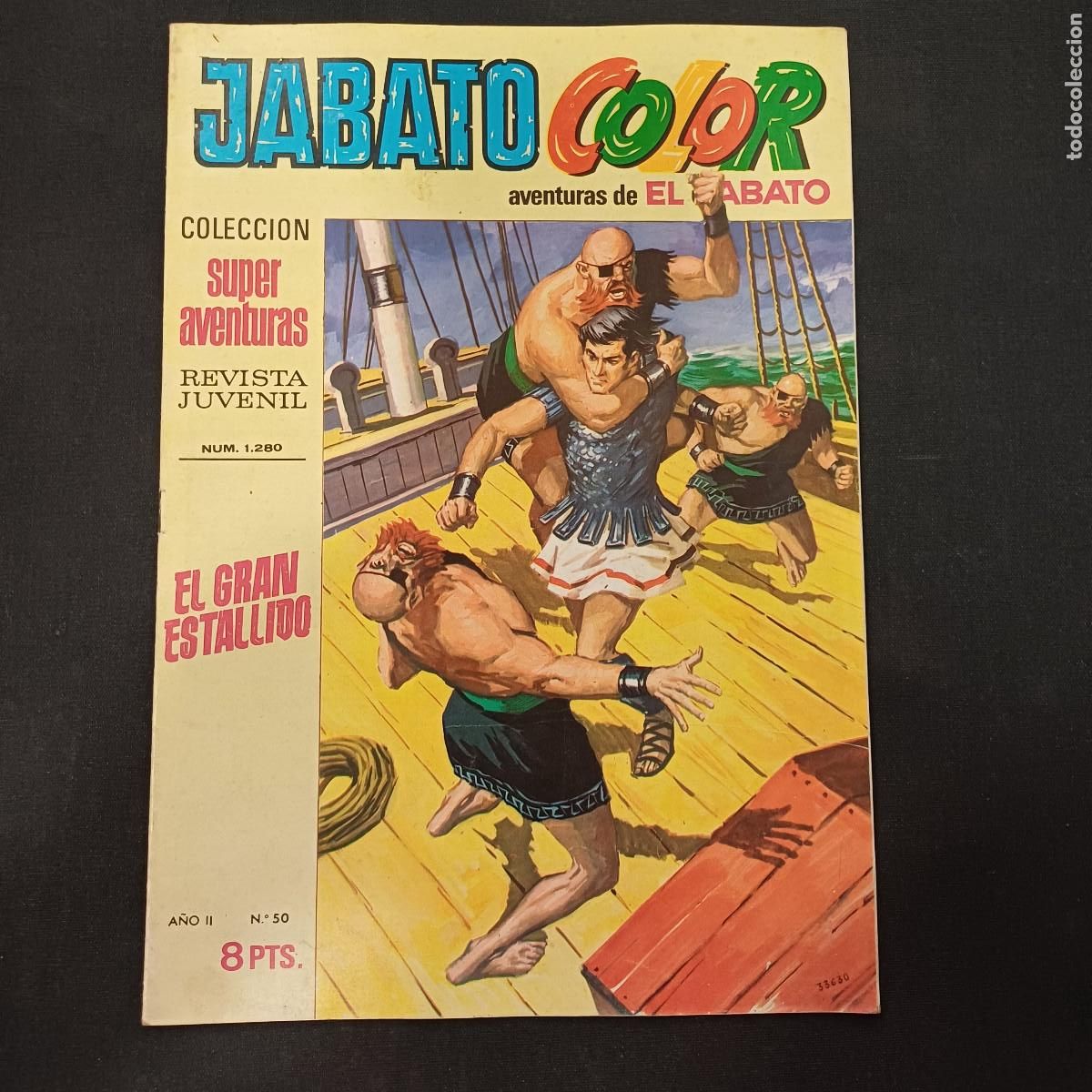 Tebeos: AVENTURAS DE EL JABATO COLOR/BRUGUERA N&ordm; 50.