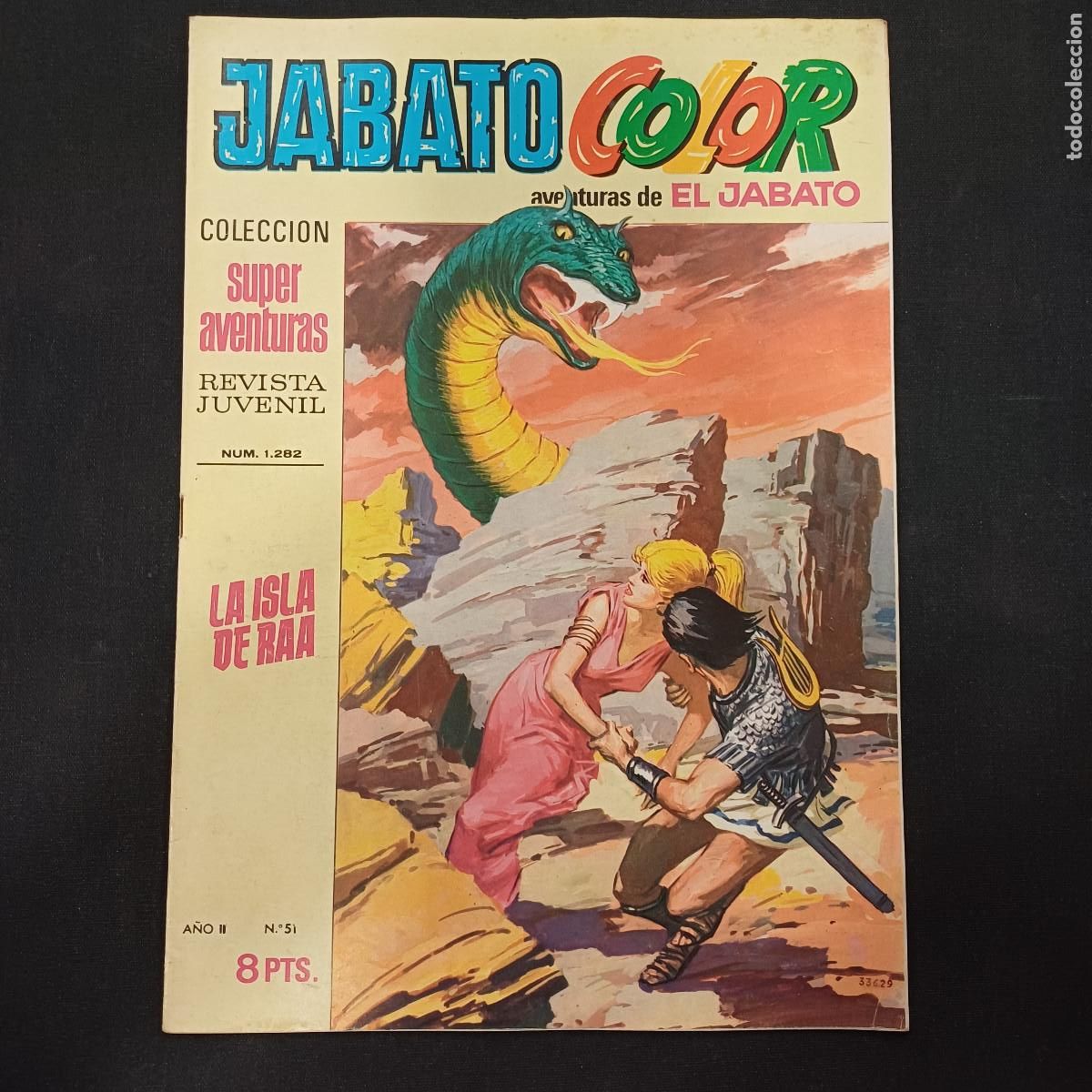 Tebeos: AVENTURAS DE EL JABATO COLOR/BRUGUERA N&ordm; 51.