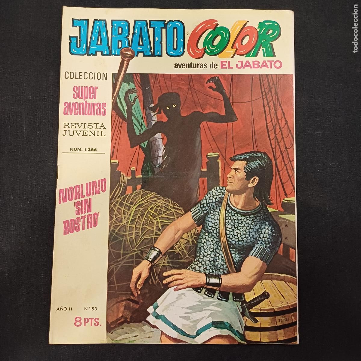 Tebeos: AVENTURAS DE EL JABATO COLOR/BRUGUERA N&ordm; 53.