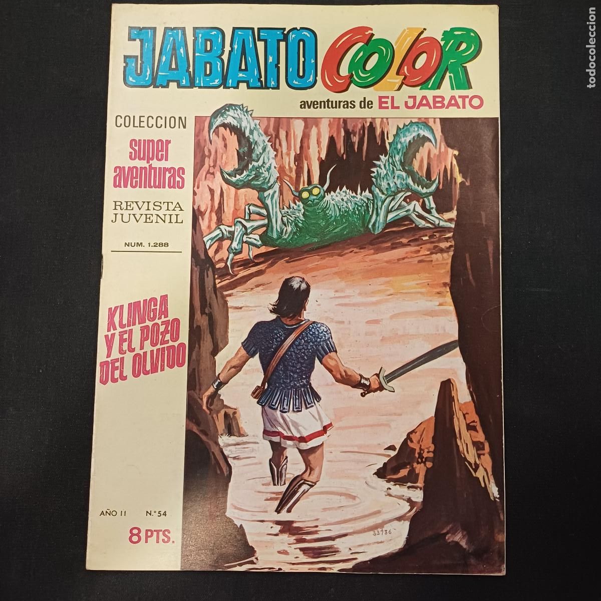 Tebeos: AVENTURAS DE EL JABATO COLOR/BRUGUERA N&ordm; 54.