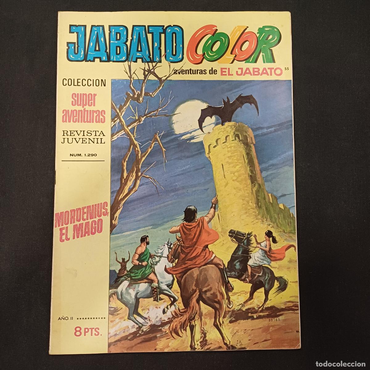 Tebeos: AVENTURAS DE EL JABATO COLOR/BRUGUERA N&ordm; 55.