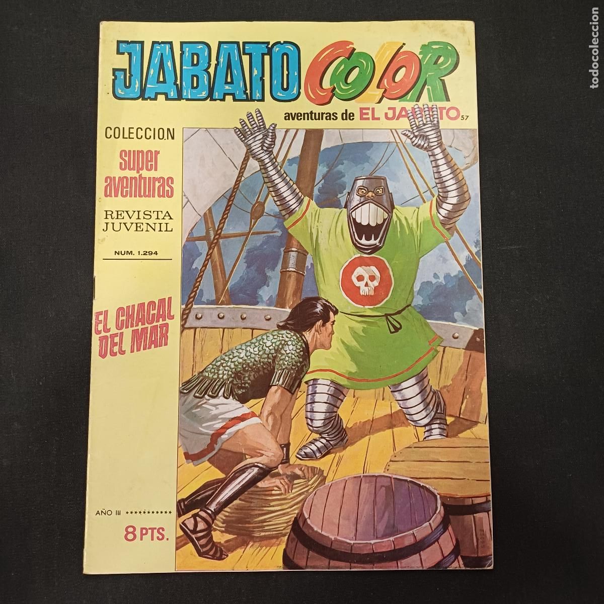 Tebeos: AVENTURAS DE EL JABATO COLOR/BRUGUERA N&ordm; 57.