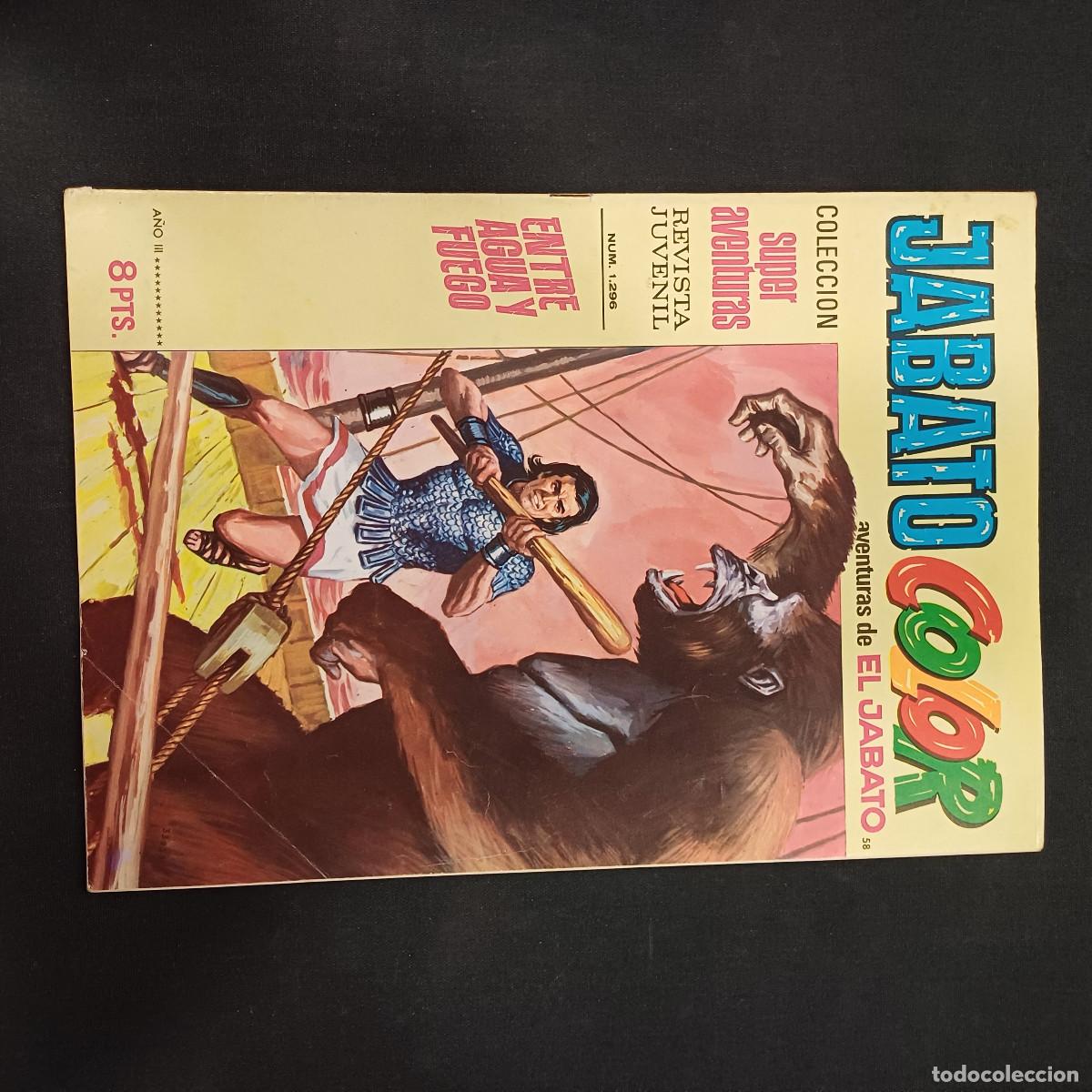 Tebeos: AVENTURAS DE EL JABATO COLOR/BRUGUERA N&ordm; 58.