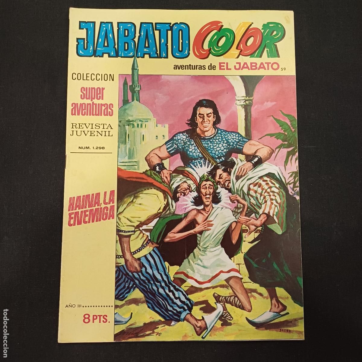 Tebeos: AVENTURAS DE EL JABATO COLOR/BRUGUERA N&ordm; 59.