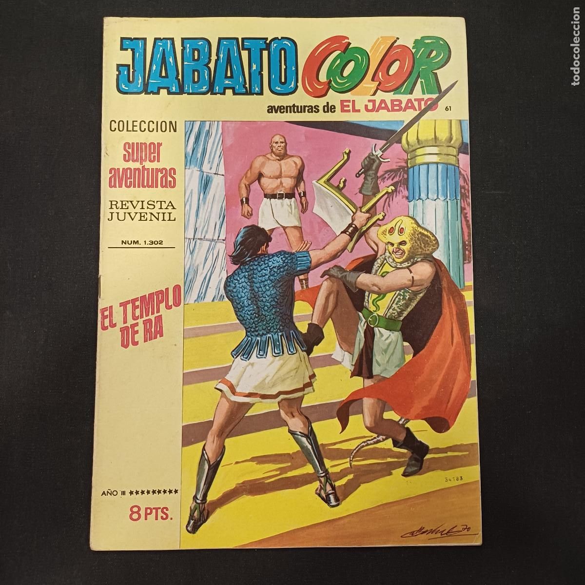 Tebeos: AVENTURAS DE EL JABATO COLOR/BRUGUERA N&ordm; 61.
