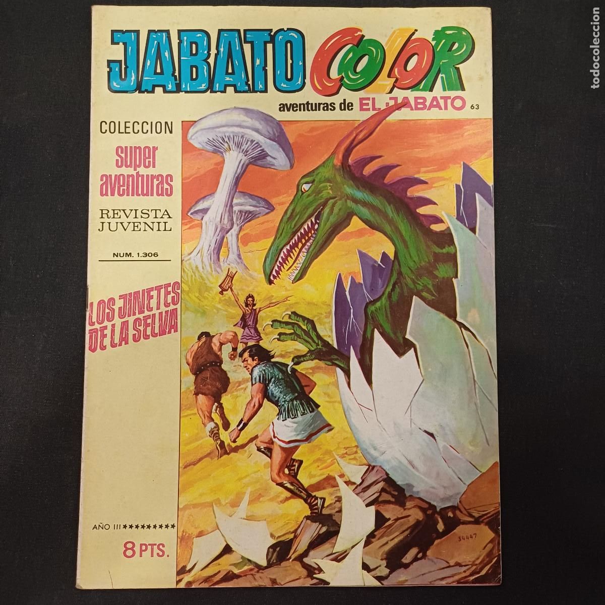 Tebeos: AVENTURAS DE EL JABATO COLOR/BRUGUERA N&ordm; 63.