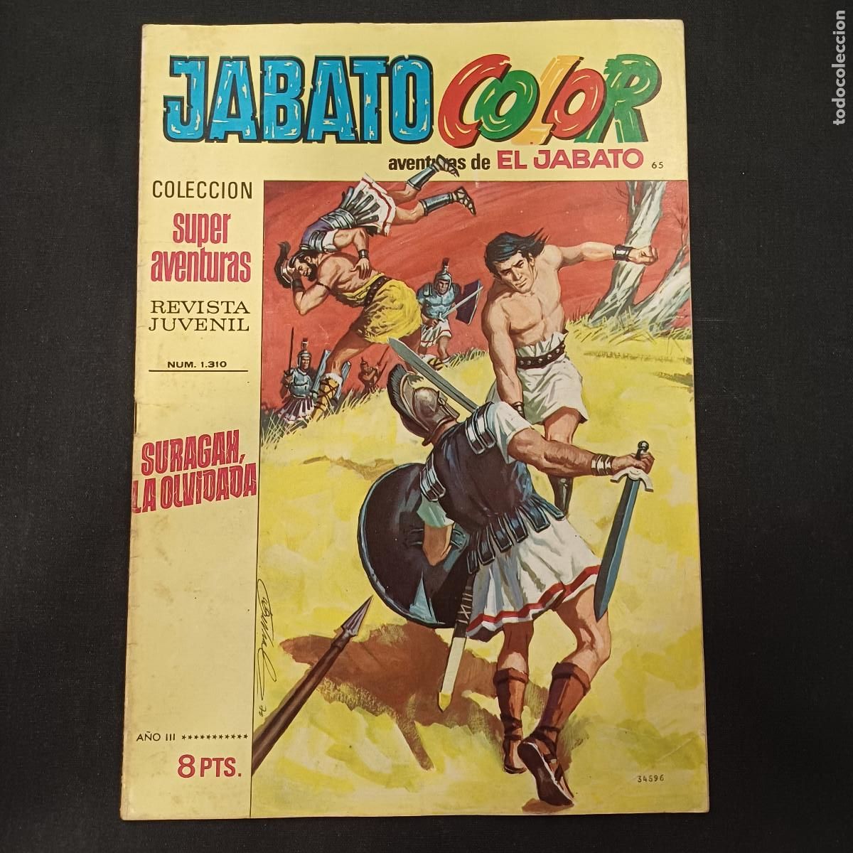 Tebeos: AVENTURAS DE EL JABATO COLOR/BRUGUERA N&ordm; 65.