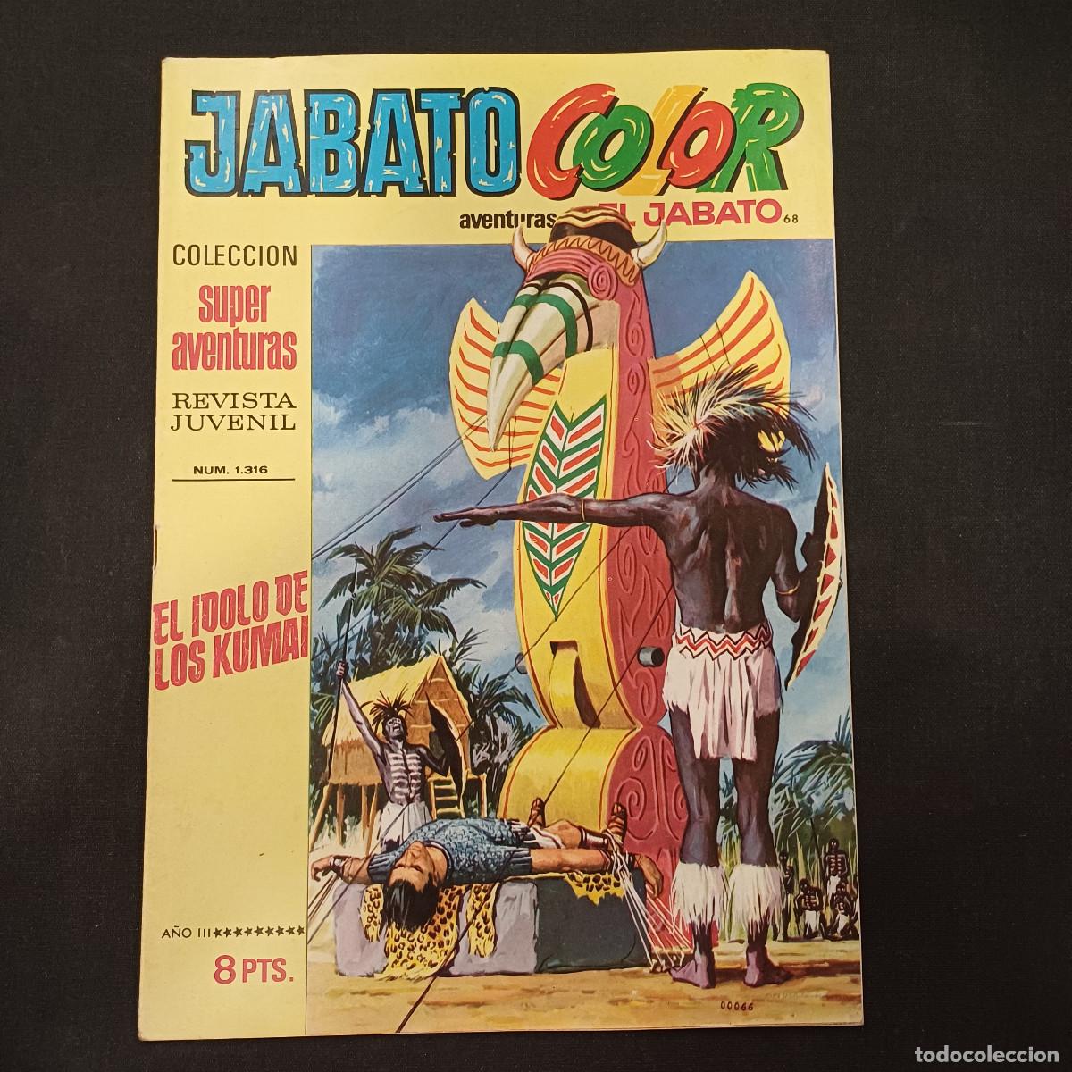 Tebeos: AVENTURAS DE EL JABATO COLOR/BRUGUERA N&ordm; 68.